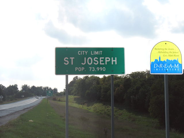 St. Joseph, Mo. city limits