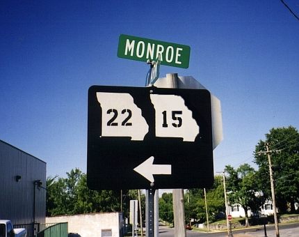 Homegrown Missouri highway markers in Mexico, Mo.