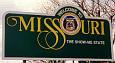 Missouri welcome sign