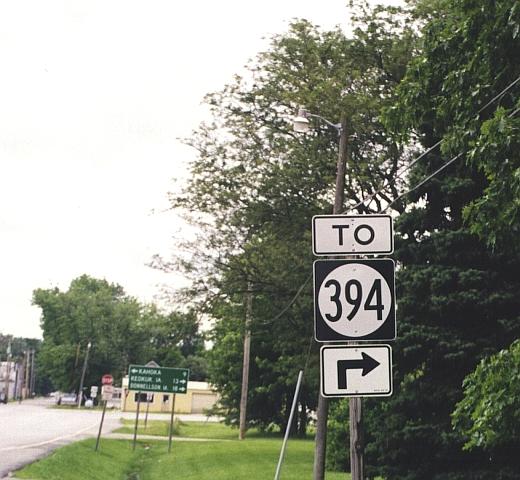To Iowa 394 in Wayland, Mo. (1998)