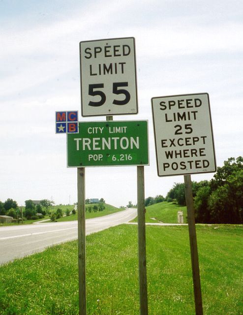Trenton, Mo. city limits
