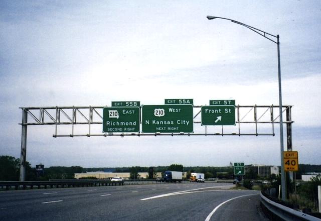 US 210 (goof) at I-435 in Kansas City