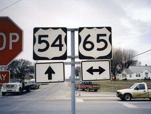 US 54 at US 65 in Preston, Mo.