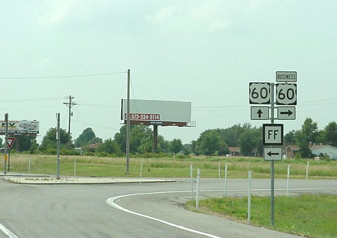 Business US 60 at US 60 in New Madrid County, Mo.