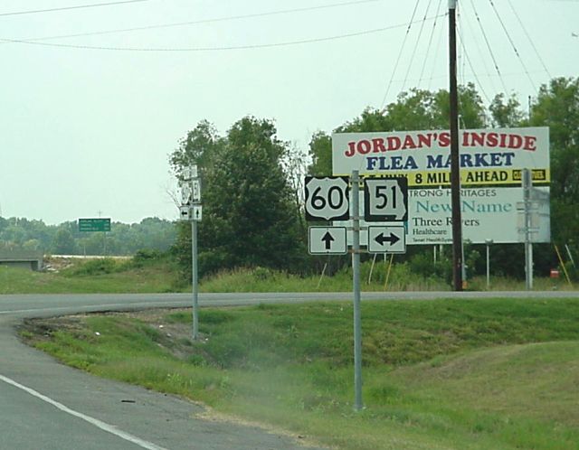 US 60 at Missouri 51 in Stoddard County