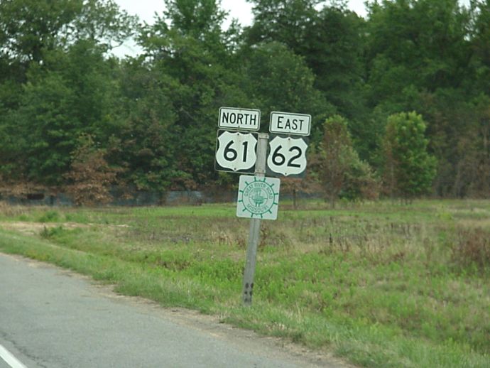 US 61 and US 62 south of Howardville, Mo. (2001)