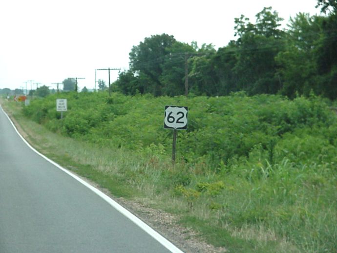 US 62 in Dunklin County, Mo. near the Arkansas state line