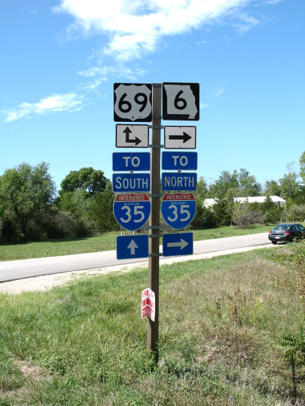 US 69 at Missouri 6 near Altamont