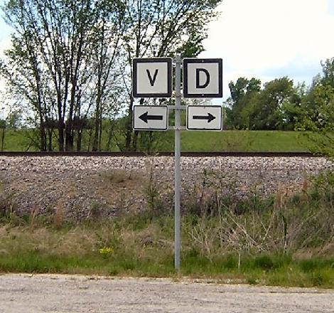 Routes V and D in Jasper County, Mo. at US 71