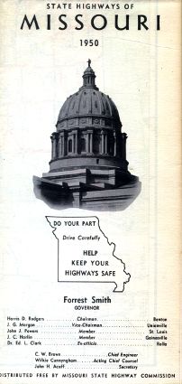 Cover of 1950 map