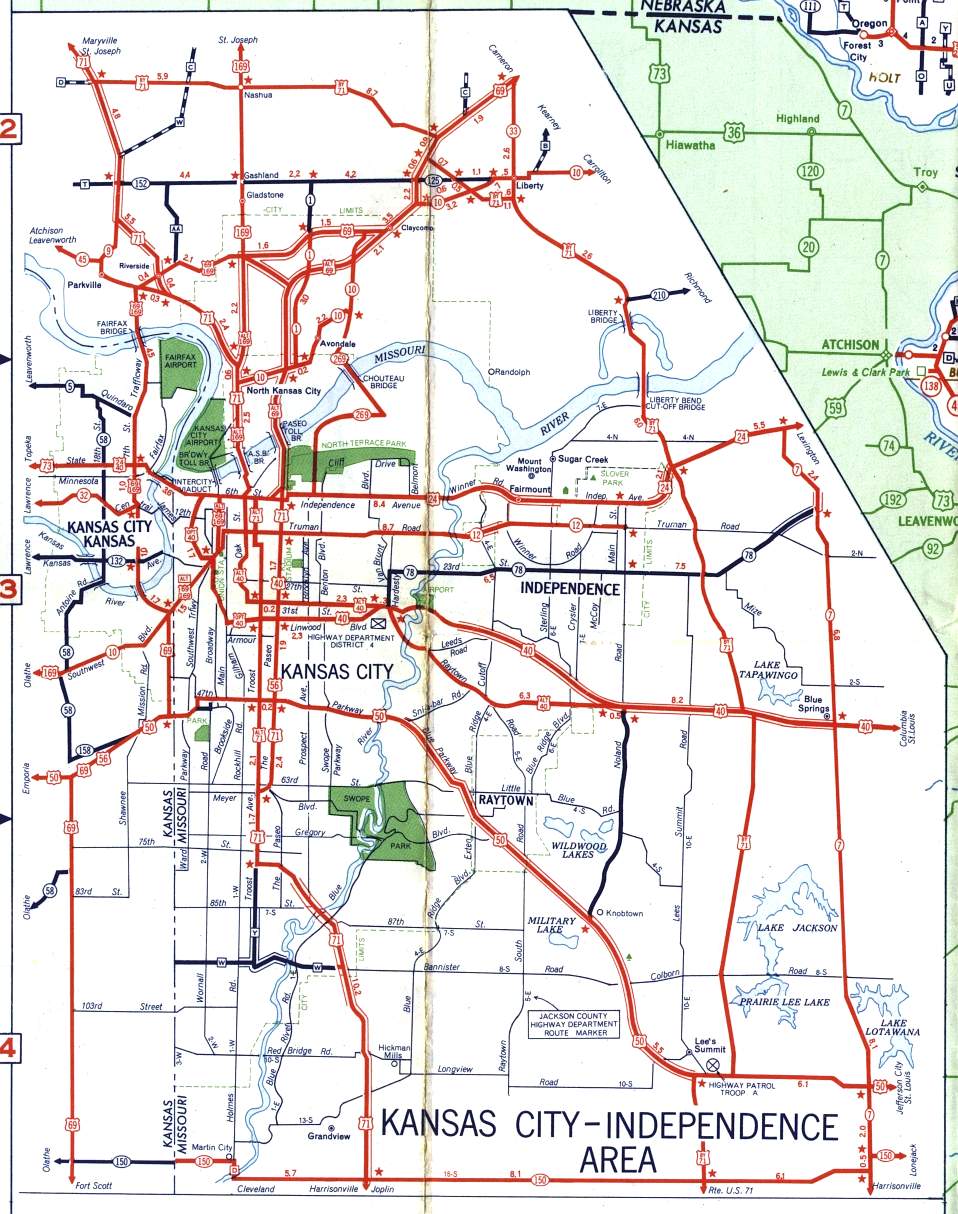 Inset map for Kansas City, Mo. (1958)