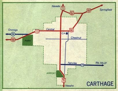 Inset map for Joplin and area, Mo. (1959)