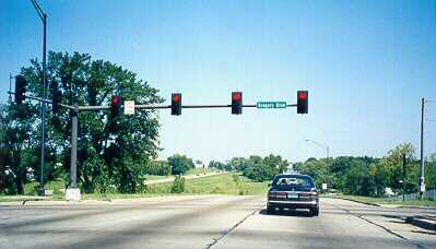 US 71 at Gregory Blvd, Kansas City, Missouri