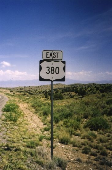 US 380 in New Mexico