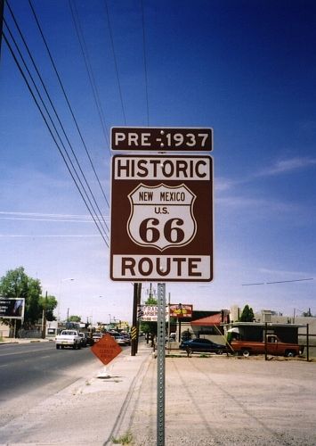 Pre-1937 Historic US 66, Albuquerque, NM