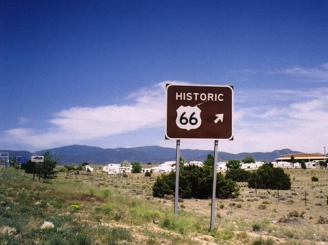 Historic US 66, Santa Fe, NM