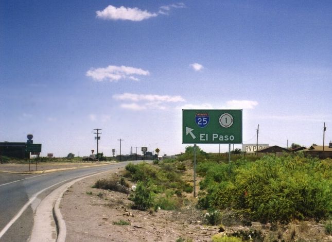 I-25 at NM 1, Socorro
