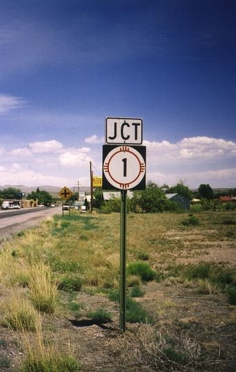 NM 1 at US 380 in San Antonio, NM