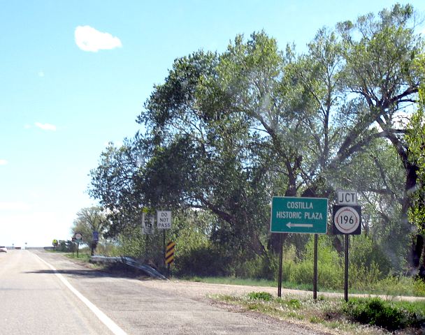 Junction of NM 196 at NM 522