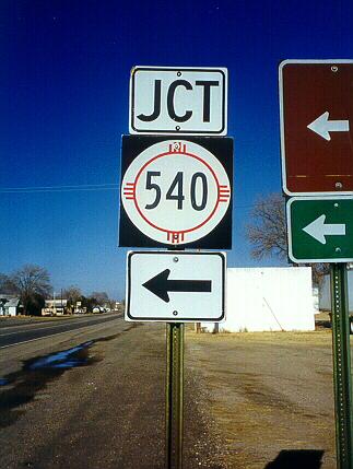 Jct NM 540 in Logan