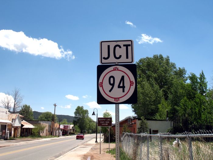 NM 94 at NM 518 in Mora