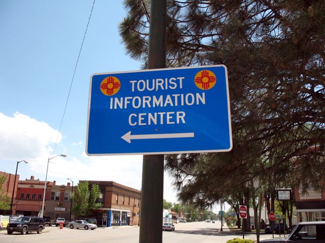 Tourist information center for Las Vegas, New Mexico