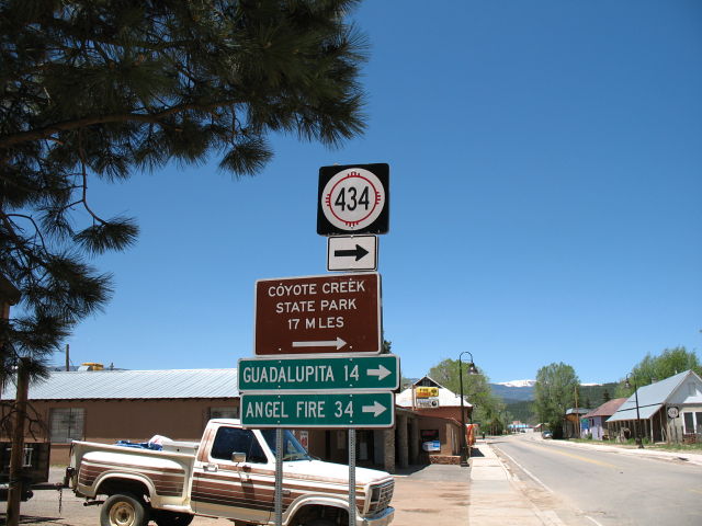 NM 434 at NM 518 in Mora