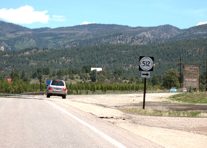 NM 512, western endpoint at US 84-US 285