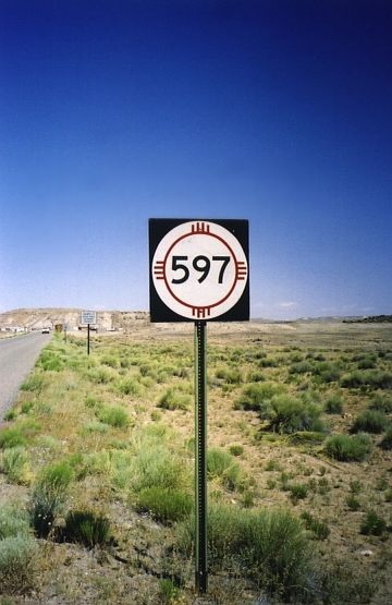 NM 597 at the Four Corners where four states meet