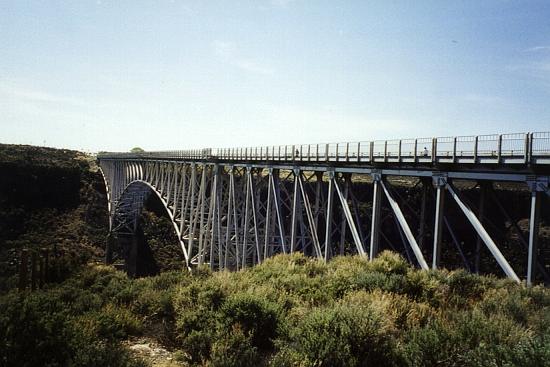 Rio Grande Gorge bridge west of Taos, New Mexico