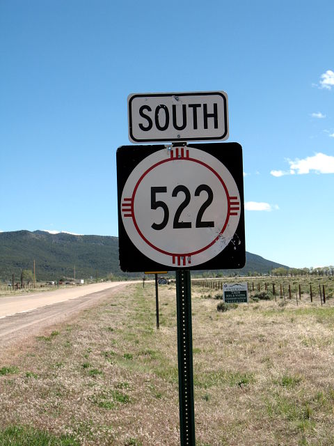 NM 522 in Taos County