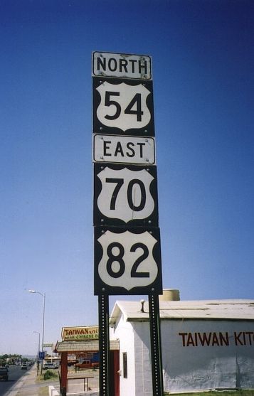 US 54/70/82 in Alamogordo, NM