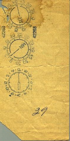 back of 1966 long-distance billing slip