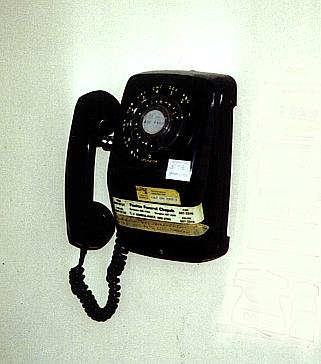 Automatic Electric wallphone, from 1972