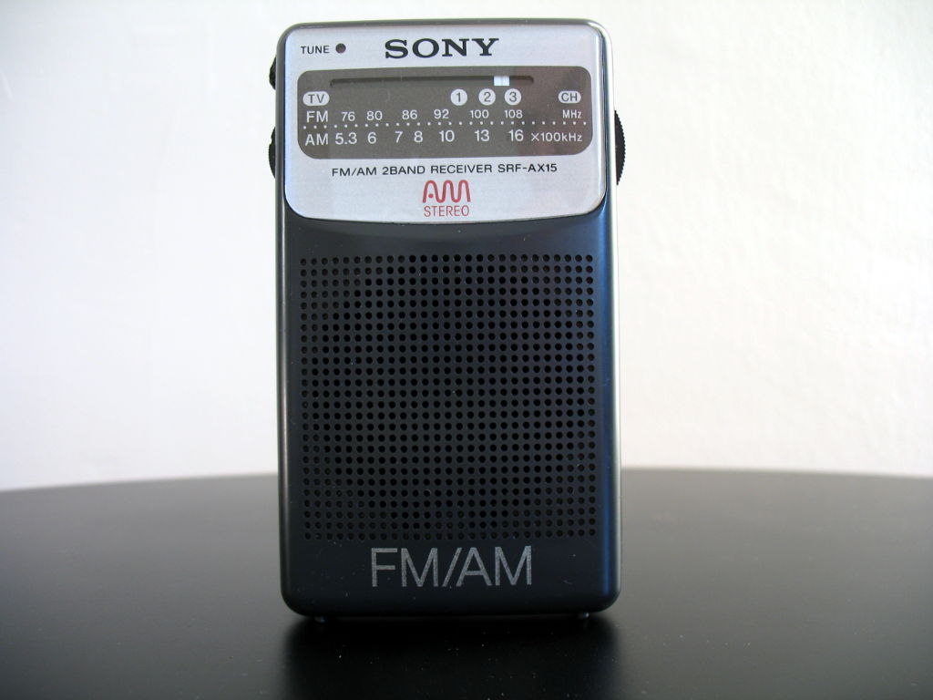 Sony SRF-A15 AM stereo radio