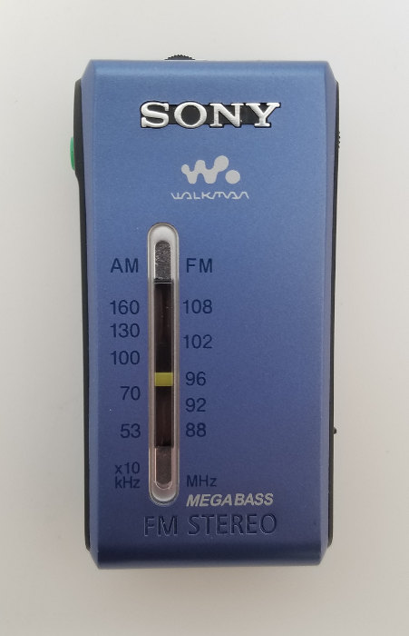 Sony SRF-S84 miniature headphone radio