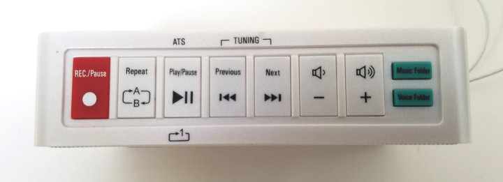 Tecsun ICR-100 controls