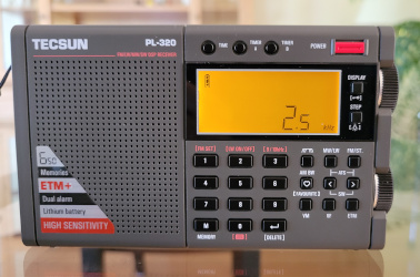 2.5 kHz AM bandwidth setting on Tecsun PL-320 radio