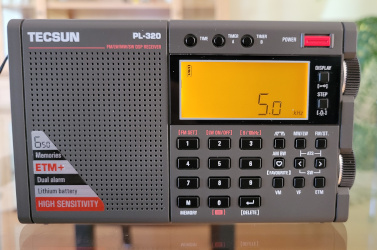 5 kHz AM bandwidth setting on Tecsun PL-320 radio