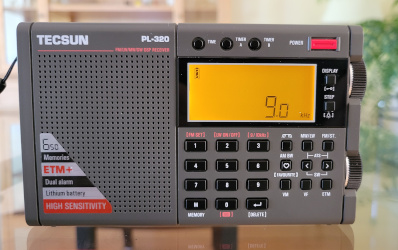 9 kHz AM bandwidth setting on Tecsun PL-320 radio