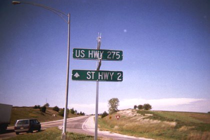 250th Street in Iowa