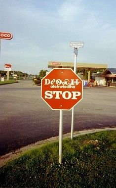 Stop in Cherokee