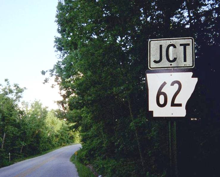 Arkansas 62 for US 62 west of Beaver