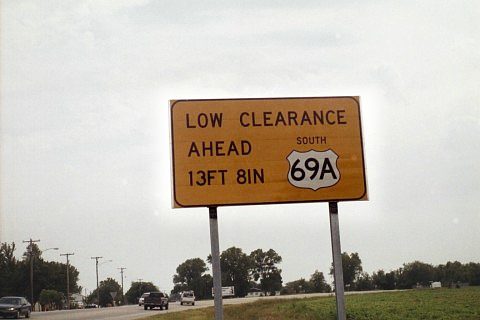 US 69A in Oklahoma