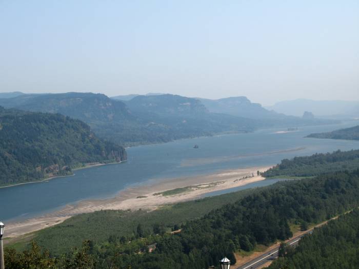 Columbia River, viewed from Crown Point