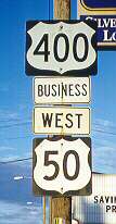 US 400 and Business US 50