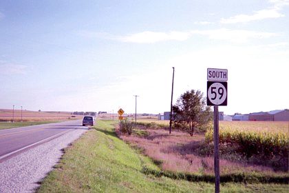 US 59 as Iowa 59 (goof)