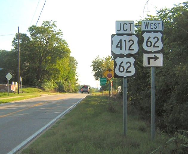 Mistaken use of US 62 (should be US 63) in Imboden, Arkansas