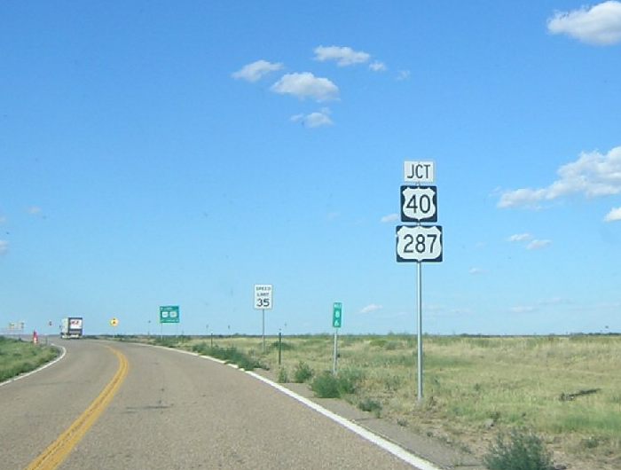 US 40/287 at Colorado 94 near Aroya