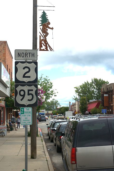 North US 2 and US 95 in Sandpoint, Idaho